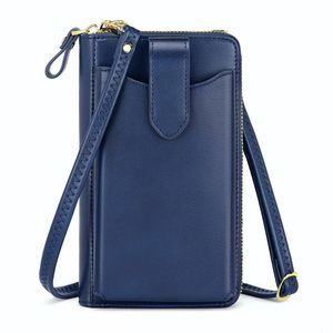 Small Crossbody Wallet Purses Rfid Blocking Cell Phone Purse Vegan >:(